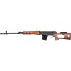 A&K Odstřelovací puška AEG SVD-MW-E - imitace dřeva, celokov, A&K 01
