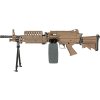 Airsoftový kulomet SA-46 MK46 CORE™ - pískový TAN, celokov, Specna Arms, SA-46 01