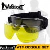 Ochranné brýle ATF X800 - černé, Wosport