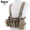 Wosport Taktický Chest rig D3CRX - pískový, Wosport 01