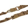 PRI 3-bodový taktický popruh Jiang - Coyote Brown, Primal Gear 02