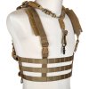 PRI Lehký taktický Chest Rig s jednobodovým popruhem - Coyote Brown, Primal Gear 03