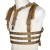 PRI Lehký taktický Chest Rig s jednobodovým popruhem - Coyote Brown, Primal Gear 01