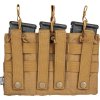 PRI Trojitá zásobníková sumka Koga pro M4 na Molle - Coyote Brown, Primal Gear 03