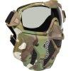 Maska s brýlemi a ventilátorem - Multicam, Ultimate Tactical 03