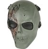 Celoobličejová maska Mortus V3 - olivová, Ultimate Tactical 01