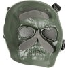 Celoobličejová maska Mortus V3 - olivová, Ultimate Tactical 02