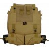 CONQUER Tactical Gear Zádový panel C2 Elite pro vesty Conquer CVS a APC - pískový TAN, CONQUER Tactical Gear 02
