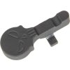 GAT CNC záchyt závěru 1A1 - matně černá, GATE 02