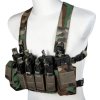 PEW Taktický Chest Rig typu D3CRX - Woodland, PEW Tactical 01