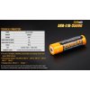 Fenix Dobíjecí USB akumulátor Li-Ion Fenix 18650 3,6V 3500mAh 05