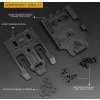 Wosport Quick Locking System Kit - černý, Wosport 04