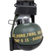 WSP Imitace granátu M67 (Dummy) včetně MOLLE úchytu - černý, Wosport 02