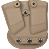 FMA Kydexová dojitá sumka pro pistolové zásobníky - písková TAN, FMA 02