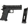 SRC Airsoftová pistole TARTARUS MK I 4,3" - černá, celokov, GBB, CO2, SRC 07