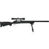 Snow Wolf Airsoft sniper SW-04 Military - černá, optika, dvojnožka, Snow Wolf 02