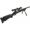 Snow Wolf Airsoft sniper SW-04 - černá, optika, dvojnožka, Snow Wolf 05