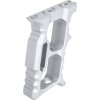 JJA TD Minivert CNC grip na M-Lok/KeyMod - stříbrný, JJ Airsoft 02