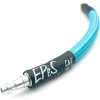 EPeS IGL Hadice HPA - QD samec + 1/8NPT - 20cm s opletem - modrá, EPeS Airsoft 02