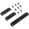 Set kovových RIS lišt pro systém RAHG - 3ks, černé, Specna Arms 01