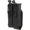 WSP Dvojitá MOLLE sumka DPMP na 9mm pistolové zásobníky - černá, Wosport 01