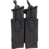 WSP Dvojitá MOLLE sumka DPMP na 9mm pistolové zásobníky - černá, Wosport 03