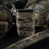 Wosport Single MOLLE sumka FAST na zásobníky M4 prodložená - Ranger Green, Wosport 09