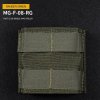 Wosport Single MOLLE sumka FAST na zásobníky M4 krátká - Ranger Green, Wosport 01