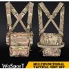 Wosport Taktický Chest rig D3TMVS - tmavě zelený, Wosport 03