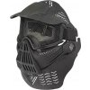 Celoobličejová ochranná maska s mřížkou V2 - černá, GFC 01