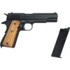 GIG Airsoftová pistole GPM1911 GP2 - černá, celokov, GBB, G&G 07