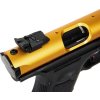 Wet Airsoftová pistole Galaxy G - černá/zlatá, celokov, GBB, WE 07