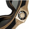Taktické brýle s ventilátorem - tmavé, pískový rám, GFC 06
