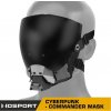 Wosport Celoobličejová maska Commander CYBERPUNK - černá, Wosport 02