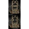 Wosport Jednoduchý Chest Rig s MOLLE Expansion panel - Ranger Green, Wosport 04