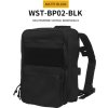 WSP Batoh Tactical Flat Pack 2.0 WST - černý, Wosport 01