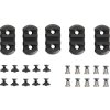 Set kovových RIS lišt na KeyMod a M-LOK - 40mm, 5KU 03