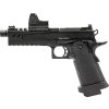 VORSK Airsoftová pistole Hi-Capa 5.1 s kolimátorem Split - černá, GBB, VORSK 02