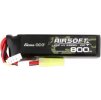 Gen Li-Pol akumulátor Gens ACE 11,1V 800mAh 25C - Dean-T 02