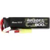 Li-Pol akumulátor Gens ACE 11,1V 800mAh 25C - Dean-T 02