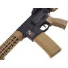 Airsoftová zbraň M4 KeyMod 10" CHARLIE - TAN/černá, ABS, Delta Armory 04