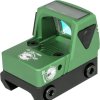 JJA Kolimátor xFORCE MINI včetně solárního pohonu - zelený, JJ Airsoft 02