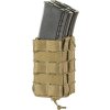 Mtc Otevřená dvojitá sumka Laser Cut pro M4/AK na MOLLE - Coyote Brown, M-Tac 05
