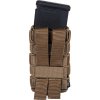 Mtc Otevřená dvojitá sumka Laser Cut pro M4/AK na MOLLE - Coyote Brown, M-Tac 03