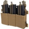 PRI Otevřená zásobníková sumka pro 3x M4 na suchý zip - Coyote Brown, Primal Gear 01
