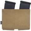 PRI Dvojitá zásobníková sumka / insert pro M4 na suchý zip - Coyote Brown, Primal Gear 03
