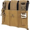 PRI Multifunkční sumka LG3V2 na zásobníky 3x M4/AK - Coyote Brown, Primal Gear 04