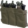 PRI Otevřená zásobníková sumka pro 3x M4 na suchý zip - Ranger Green, Primal Gear 04