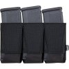 PRI Trojitá zásobníková sumka / insert pro M4 na suchý zip - černá, Primal Gear 02