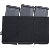 PRI Trojitá zásobníková sumka / insert pro M4 na suchý zip - černá, Primal Gear 03